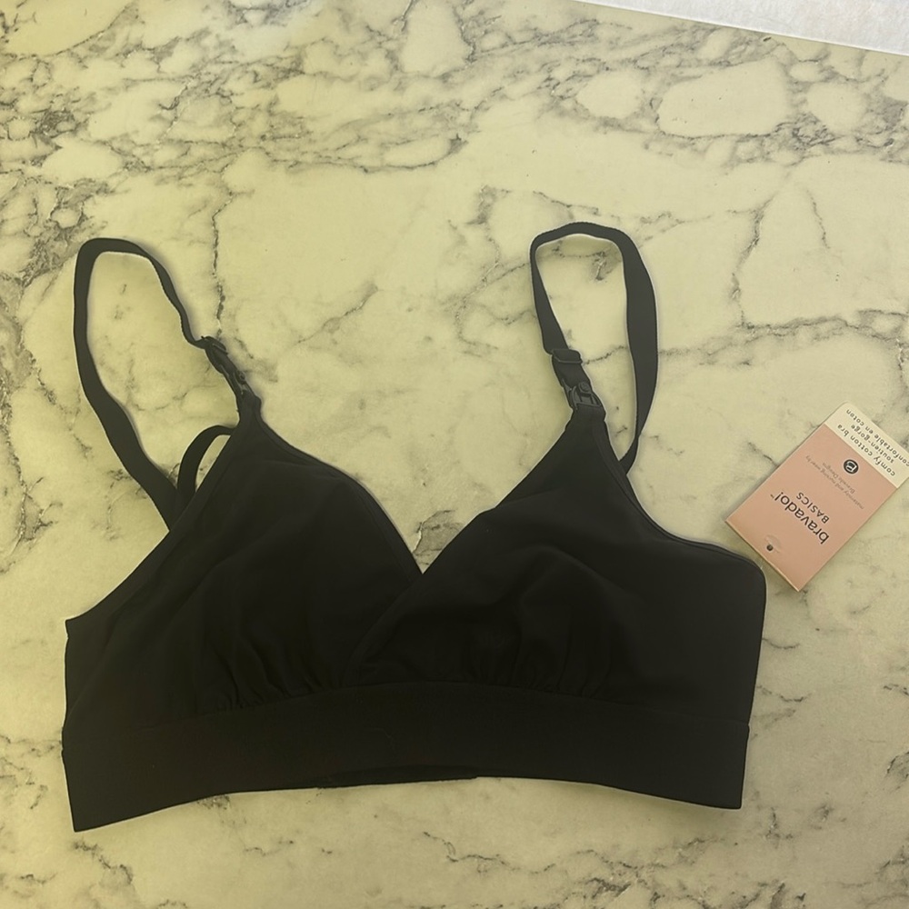 Bravado Comfy Cotton Nursing Bra Size Small NWT